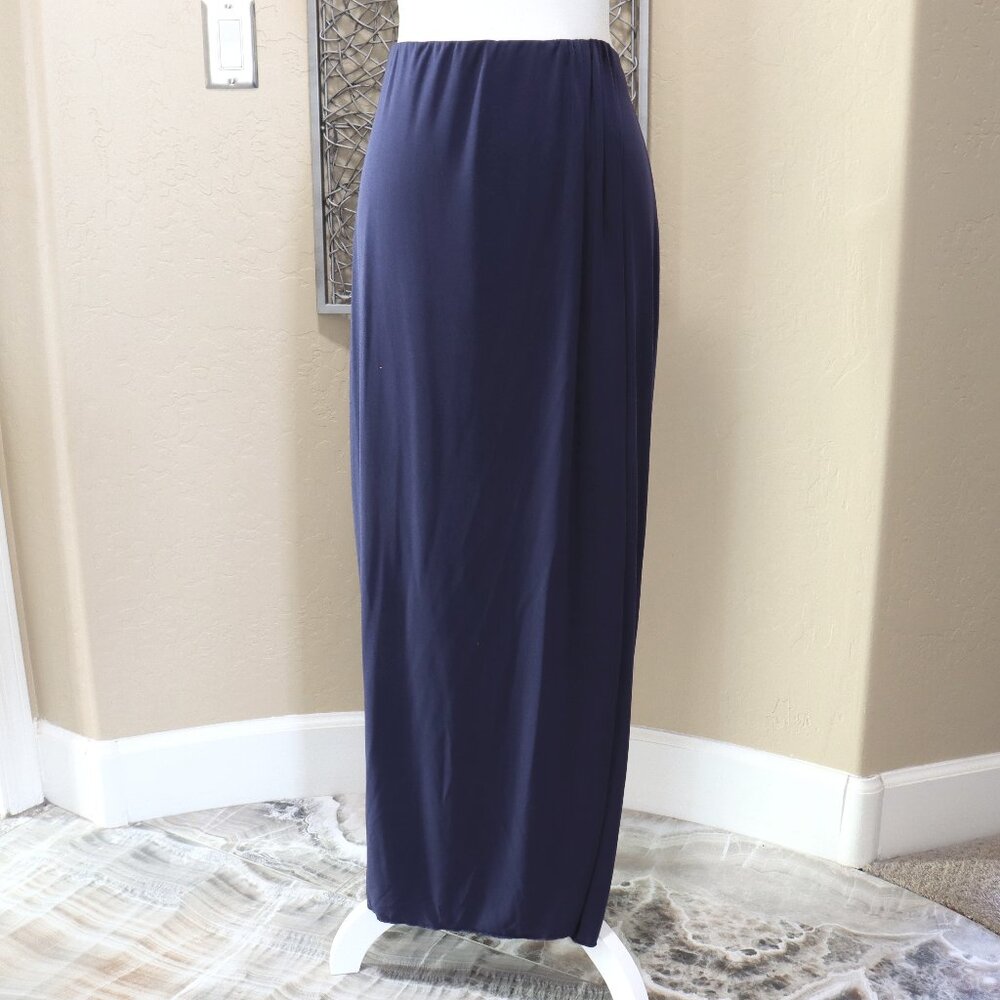 Chico's Midnight Sydney Sarong Maxi Skirt